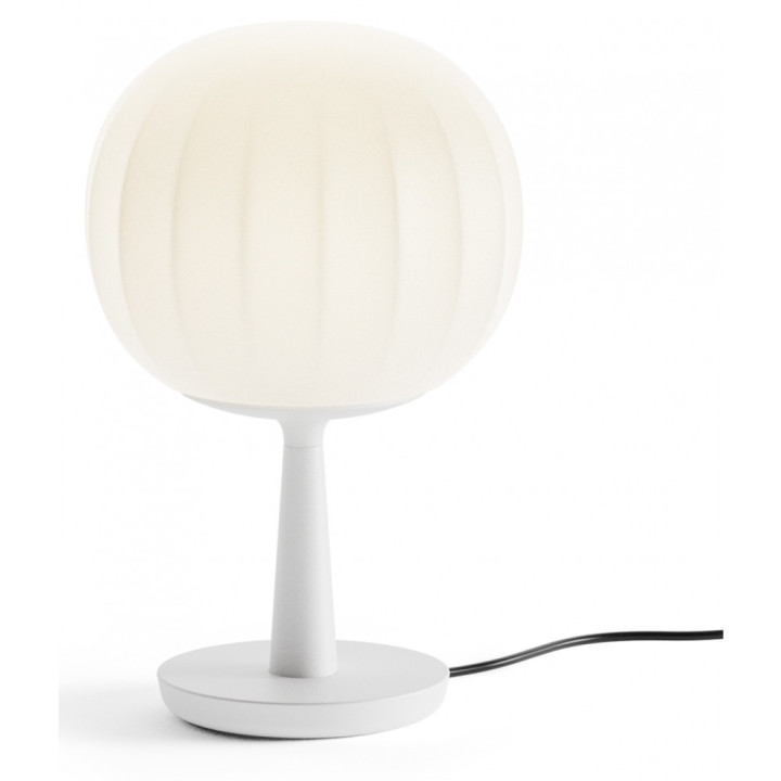 Luceplan - Lita Tischleuchte mit Gestell - Ø 30 cm | Eschenholz Luceplan - Lita Tischleuchte mit Gestell - Ø 30 cm | Eschenholz