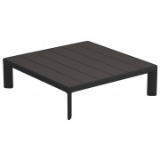 Emu - Tami Tisch niedrig - 132 x 57 cm | Schwarz / Bambus