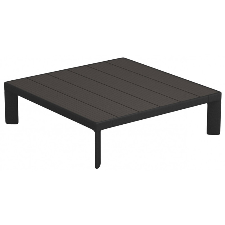 Emu - Tami Tisch niedrig - 132 x 57 cm | Schwarz / Bambus Emu - Tami Tisch niedrig - 132 x 57 cm | Schwarz / Bambus