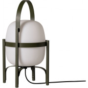 Santa & Cole - Cesta Outdoor Stehleuchte - Olivgrün