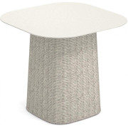 Emu - Carousel Beistelltisch 49x49 cm - Weiß (23) / Elfenbein Melange (12)