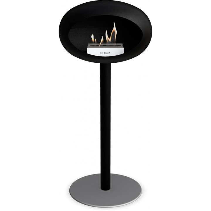 Le Feu - Dome Ground Steel High Bioethanol-Kamin Schwarz - Schwarz | Ø60 mm | Nickel | Stahl Le Feu - Dome Ground Steel High Bioethanol-Kamin Schwarz - Schwarz | Ø60 mm | Nickel | Stahl