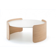 Pedrali - Parenthesis Couchtisch - Ø42.5 cm -  H.64 cm | Grau