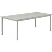 Muuto - Linear Steel Tisch 220 x 90 cm - Hellblau