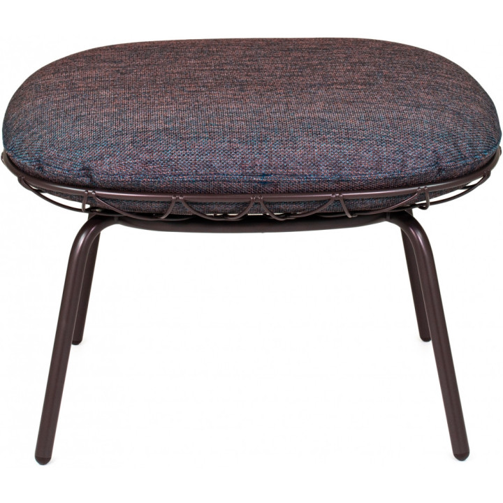 Magis - Pina Ottomane / Hocker Outdoor - Braun/Blau (Polyhedra 1119) Magis - Pina Ottomane / Hocker Outdoor - Braun/Blau (Polyhedra 1119)