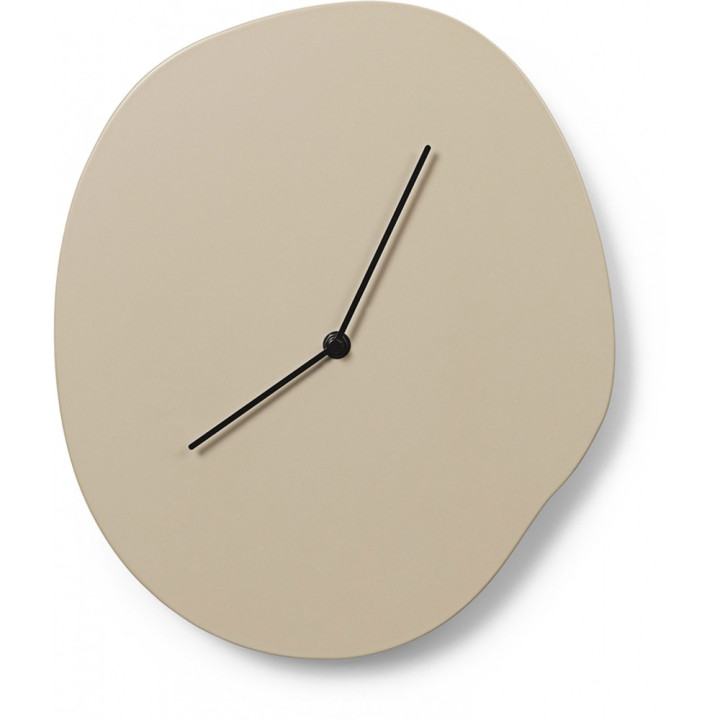 Ferm Living - Melt Wanduhr - Cashmere Ferm Living - Melt Wanduhr - Cashmere