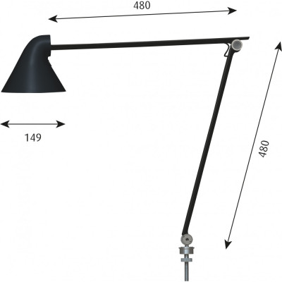 Louis Poulsen - NJP Tischleuchte Louis Poulsen - NJP Tischleuchte