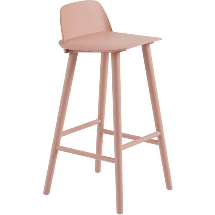 Muuto - Nerd Barhocker -  hoch - Tan Rosa Muuto - Nerd Barhocker -  hoch - Tan Rosa