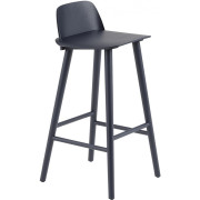 Muuto - Nerd Barhocker -  hoch - Midnight Blau