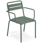 Emu - Star Armlehnstuhl Aluminium - Indischbraun (41)