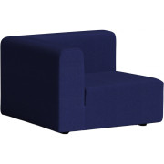 TIPTOE - Bridge Sofa Eckmodul - Tintenblau | ohne Kissen