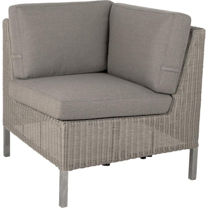 Cane-line - Connect Dining Lounge Eckmodul - Taupe Cane-line - Connect Dining Lounge Eckmodul - Taupe