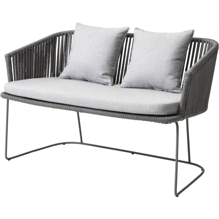 Cane-line - Moments Bank - Hellgrau Cane-line - Moments Bank - Hellgrau