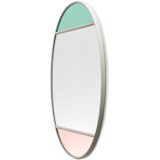 Magis - Vitrail Wandspiegel Oval - Grün