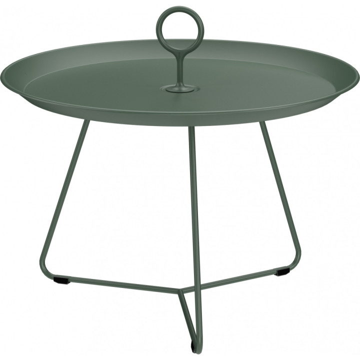 Houe - Eyelet Beistelltisch Ø57 - 5 cm - Olivgrün Houe - Eyelet Beistelltisch Ø57 - 5 cm - Olivgrün