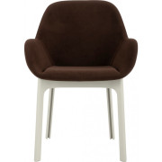 Kartell - Clap Sessel Aquaclean - Weiß | Braun