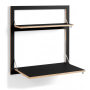 Ambivalenz - Fläpps Sekretär/in 80x80 cm - Weiß