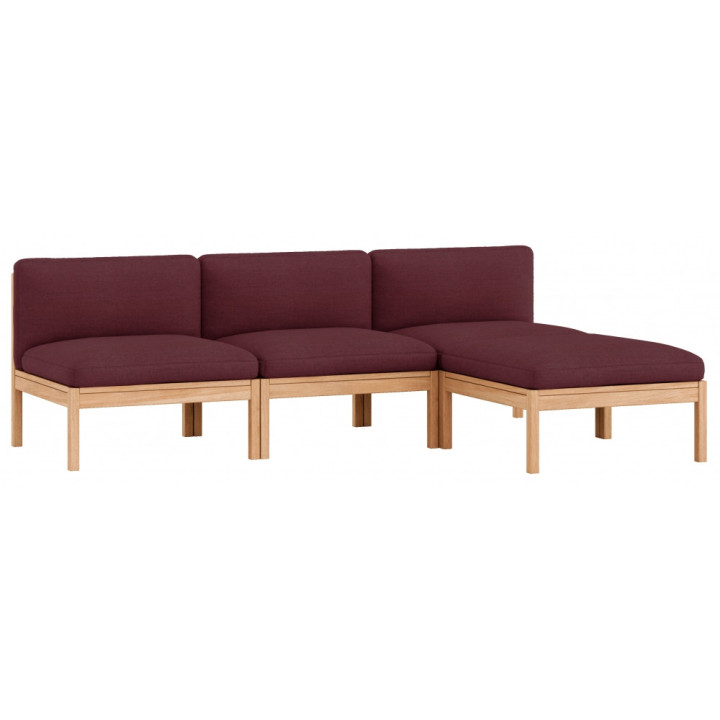 Moebe - Modular Sofa 3-Sitzer mit Chaise Longue Autumn - Autumn 681 Moebe - Modular Sofa 3-Sitzer mit Chaise Longue Autumn - Autumn 681