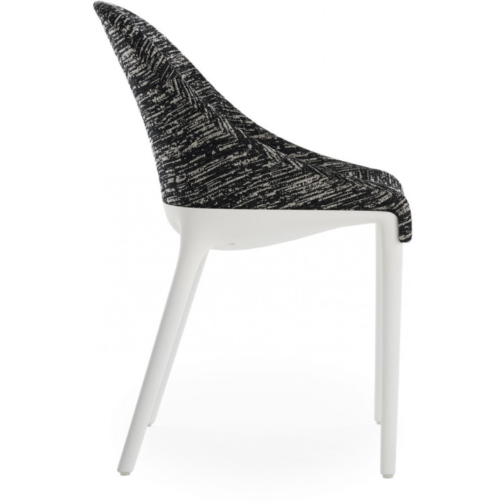 Kartell - Eleganza Ela Armlehnstuhl Gestell Weiß - Rost Kartell - Eleganza Ela Armlehnstuhl Gestell Weiß - Rost