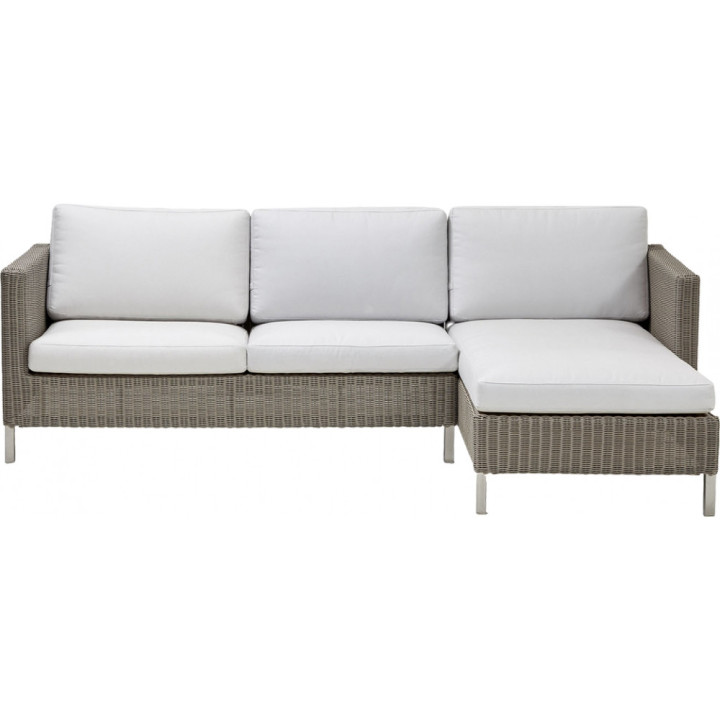Cane-line - Connect Lounge 1 - Taupe Cane-line - Connect Lounge 1 - Taupe