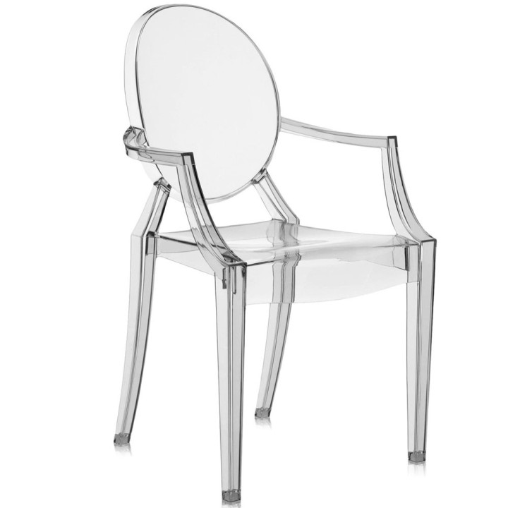 Kartell - Louis Ghost Stuhl - Eisblau Kartell - Louis Ghost Stuhl - Eisblau