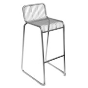 La Palma - Aria Barhocker - Schwarz lackiert | Tabak