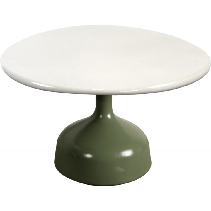 Cane-line - Glaze Couchtisch L - Olivgrün | Lavastein Sand Cane-line - Glaze Couchtisch L - Olivgrün | Lavastein Sand