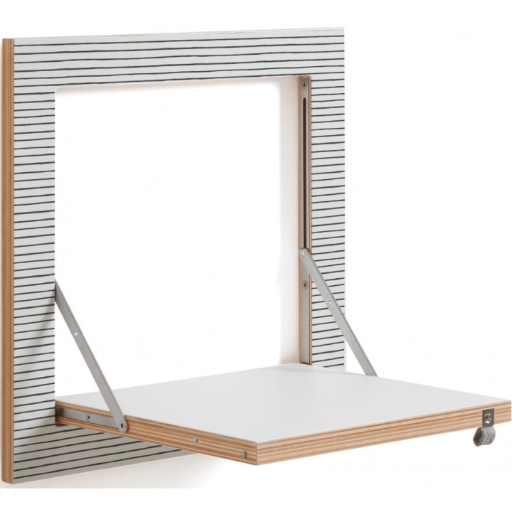 Ambivalenz - Fläpps Regal 40x40 cm - Watercolor Stripes – Kind of Style Ambivalenz - Fläpps Regal 40x40 cm - Watercolor Stripes – Kind of Style