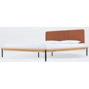Gazzda - Fina Bett Dakar Leder Whisky Kopfteil - 180 x 200 cm Gazzda - Fina Bett Dakar Leder Whisky Kopfteil - 180 x 200 cm