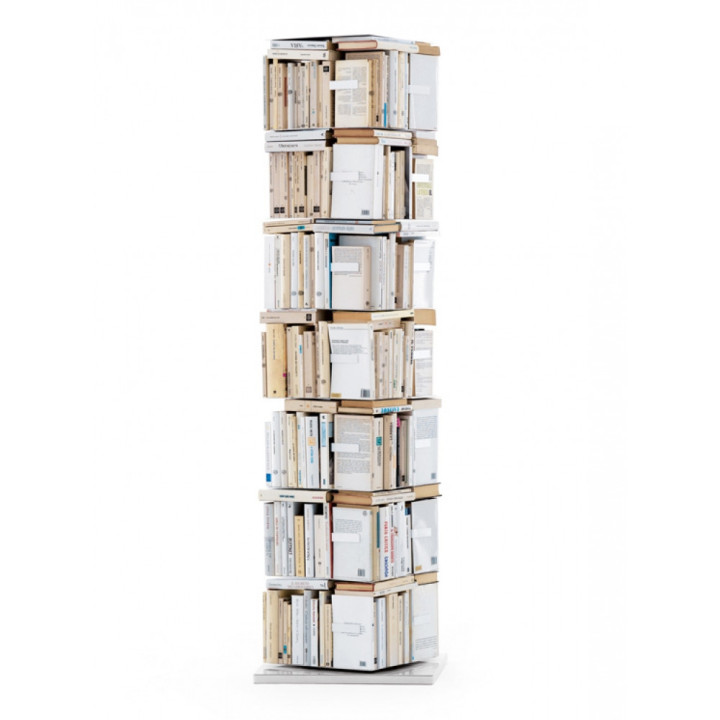 Opinion Ciatti - Ptolomeo X4 B Büchersäule - 110 cm | Weiß Opinion Ciatti - Ptolomeo X4 B Büchersäule - 110 cm | Weiß