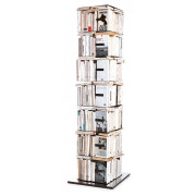 Opinion Ciatti - Ptolomeo X4 B Büchersäule - 110 cm | Schwarz / Edelstahl