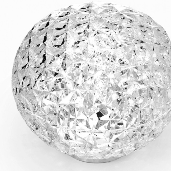 Kartell - Planet Mini Battery Tischleuchte - Bernstein Kartell - Planet Mini Battery Tischleuchte - Bernstein