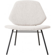 Woud - Lean Lounge Stuhl - Ivory