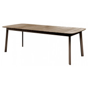 Emu - Shine Tisch rechteckig - 225 cm | Indischbraun / Teak