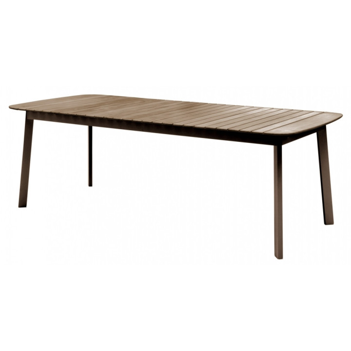 Emu - Shine Tisch rechteckig - 225 cm | Indischbraun / Teak Emu - Shine Tisch rechteckig - 225 cm | Indischbraun / Teak