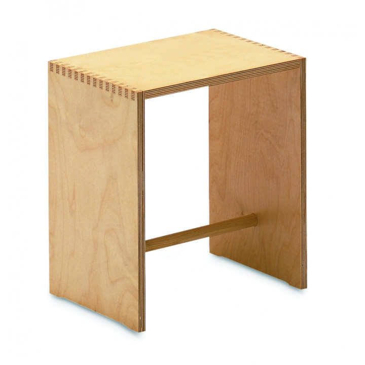 Zanotta - Sgabillo Hocker - Birke Natur Zanotta - Sgabillo Hocker - Birke Natur