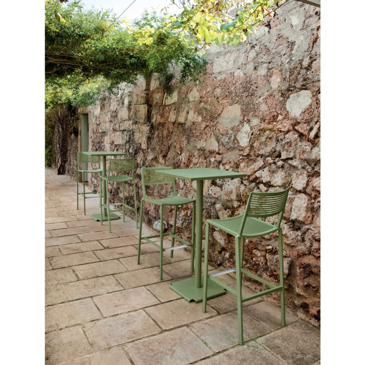 Fast - Tonik / Cross Stehtisch Indoor - 60 x 60 cm | Weiß | Weiß Fast - Tonik / Cross Stehtisch Indoor - 60 x 60 cm | Weiß | Weiß