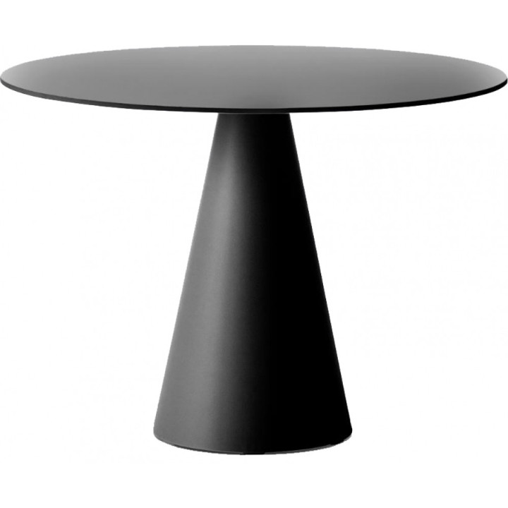 Pedrali - Ikon 866 Tisch Ø 100 cm - Schwarz Pedrali - Ikon 866 Tisch Ø 100 cm - Schwarz