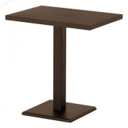 Emu - Round Tisch rechteckig - 70 x 50 cm | Indischbraun