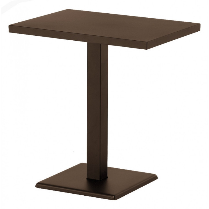 Emu - Round Tisch rechteckig - 70 x 50 cm | Indischbraun Emu - Round Tisch rechteckig - 70 x 50 cm | Indischbraun