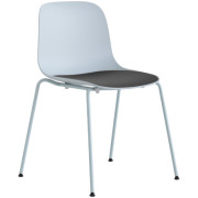 La Palma - Seela Stuhl stapelbar Outdoor - Schwarz | Grau | Weiß