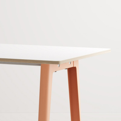 TIPTOE - New Modern Hoher Tisch Multiplex weiß TIPTOE - New Modern Hoher Tisch Multiplex weiß