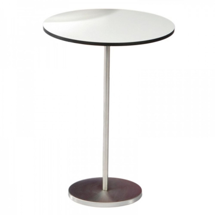 Jan Kurtz - Piazza Beistelltisch - Ø 40 cm weiß | H 50 cm schwarz Jan Kurtz - Piazza Beistelltisch - Ø 40 cm weiß | H 50 cm schwarz