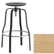 La Palma - Giro S106 Barhocker schwarz - Schwarz gebeizt offenporig