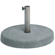 Weishäupl - Schirmständer Beton Rund - 120 kg / Hülse Ø64 mm
