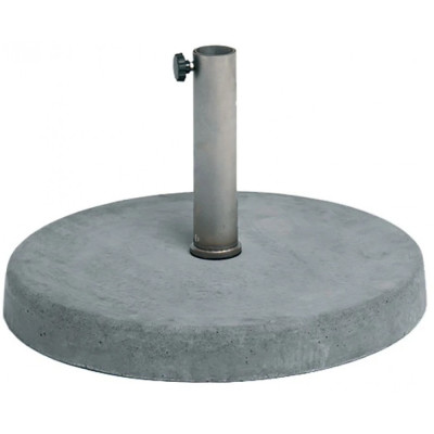 Weishäupl - Schirmständer Beton Rund - 120 kg / Hülse Ø64 mm Weishäupl - Schirmständer Beton Rund - 120 kg / Hülse Ø64 mm