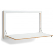 Ambivalenz - Fläpps Sekretär/in 100x60 cm - Weiß