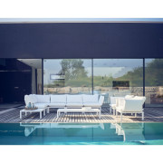 Fiam - Domino Couchtisch / Sofaelement - Weiß