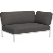 Houe - Level Lounge Sofa-Element Rechts Muted White - Dark Grey (Basic)