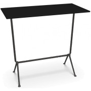Magis - Officina Bistrot Stehtisch H 110 cm - Schwarz Verzinkt